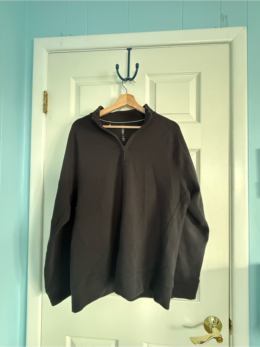 Ten Thousand Recover Mock Neck Quarter Zip Black New Extra Large XL